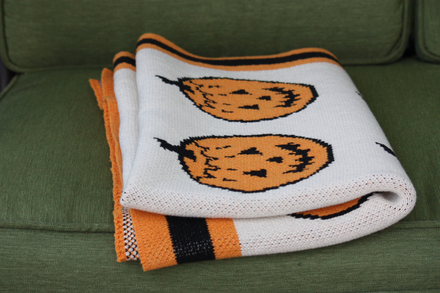 Pumpkin Baby Throw